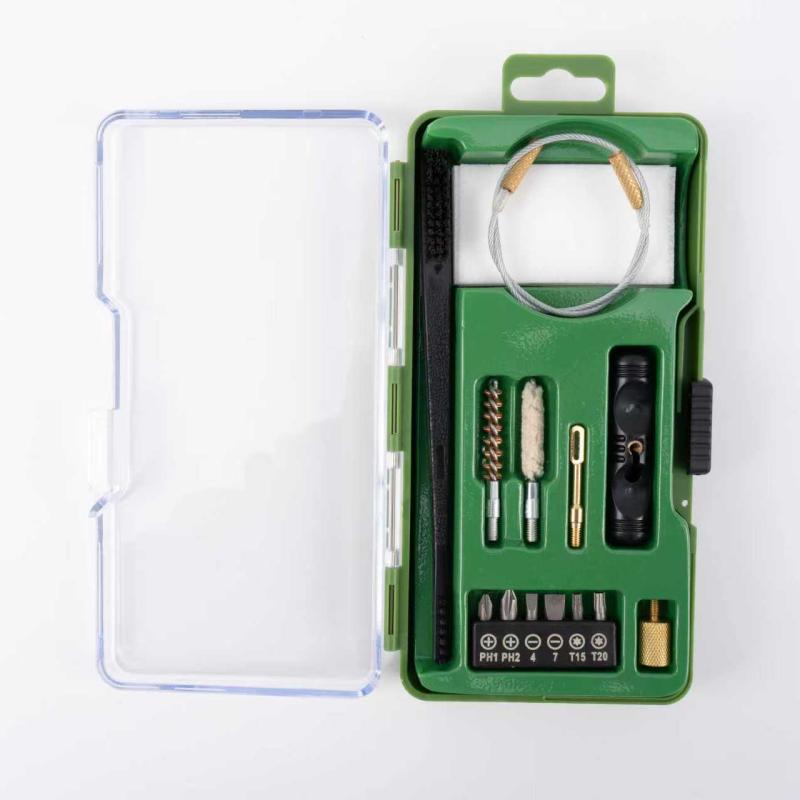 தொழில்முறை .22 காலிபர் கைத்துப்பாக்கி சுத்தம் செய்யும் கிட்